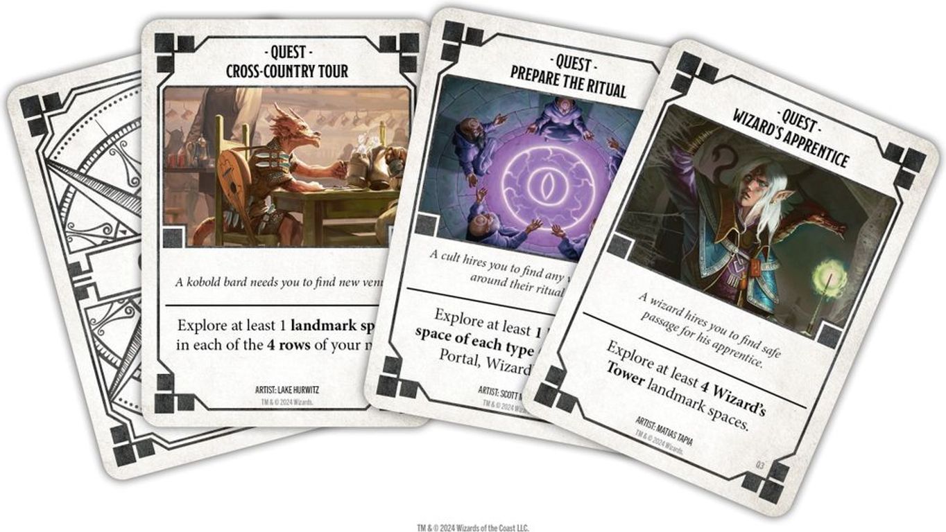 Dungeons & Dragons: Edge of the Realms kaarten