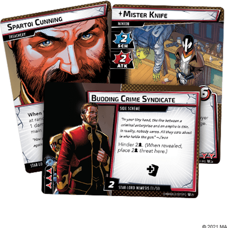 Marvel Champions: El Juego de Cartas – Star-Lord Pack de Héroe cartas