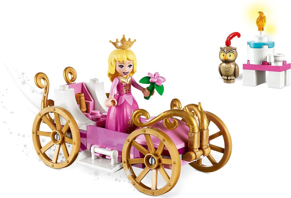 LEGO® Disney Aurora's Royal Carriage components