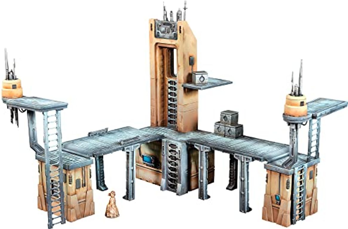 Star Wars: Shatterpoint - High Ground Terrain Pack components