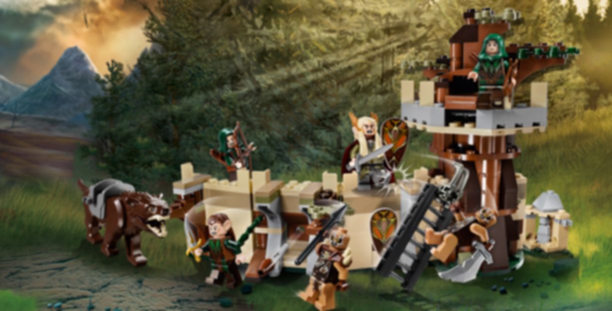 LEGO® The Hobbit Mirkwood Elf Army gameplay