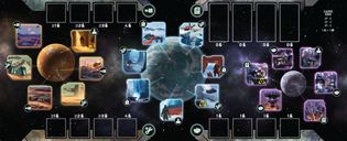 Scorpius Freighter game board
