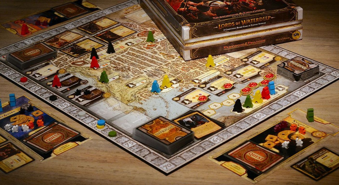 Dungeons & Dragons: Lords of Waterdeep speelwijze