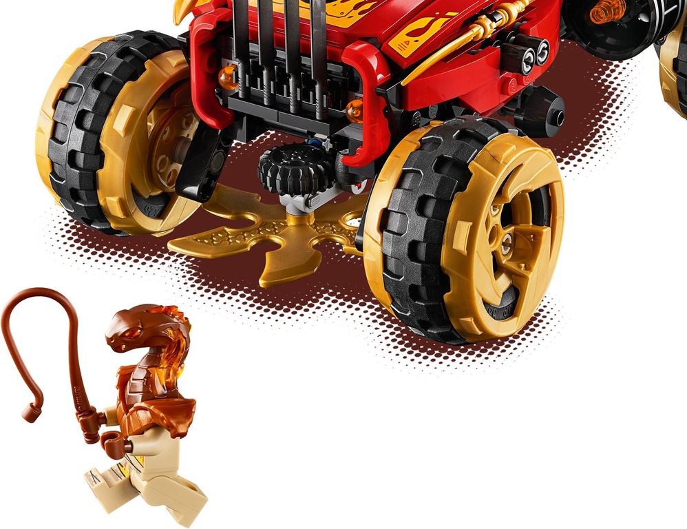 LEGO® Ninjago Katana 4x4 components