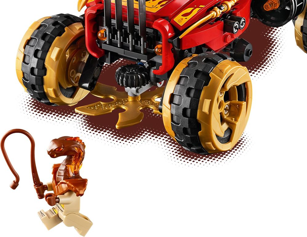 LEGO® Ninjago Katana 4x4 componenten