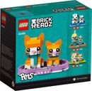 LEGO® BrickHeadz™ Ginger Tabby back of the box