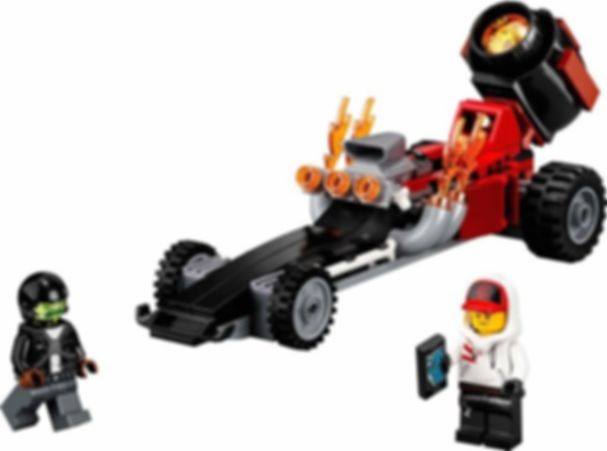 LEGO® Hidden Side Drag Racer partes