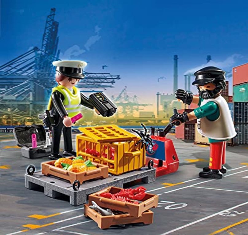 Playmobil® City Action Customs Check gameplay