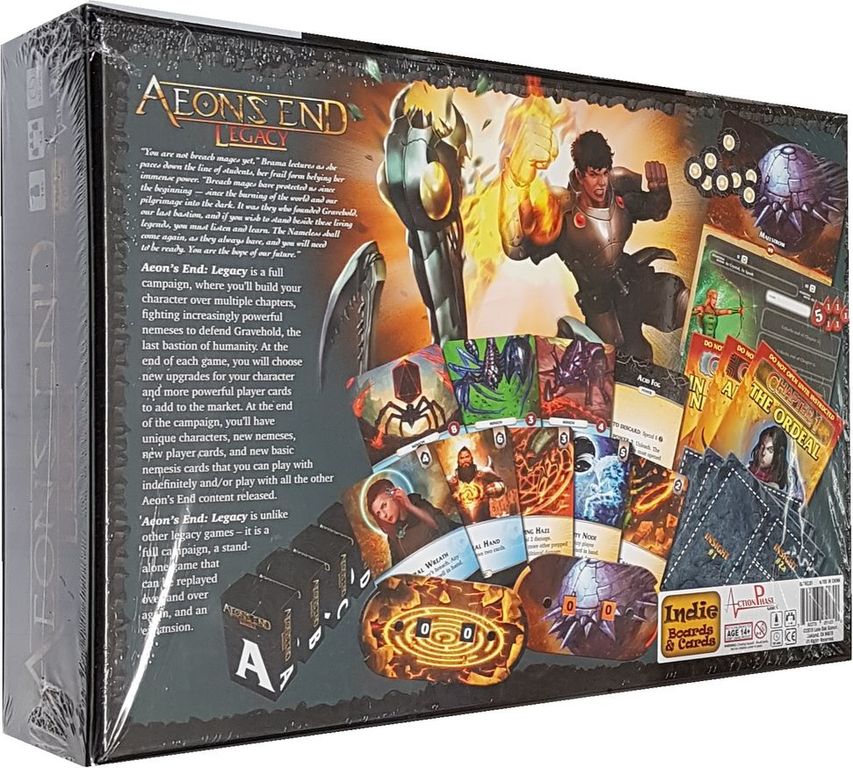 Aeon's End: Legacy back of the box