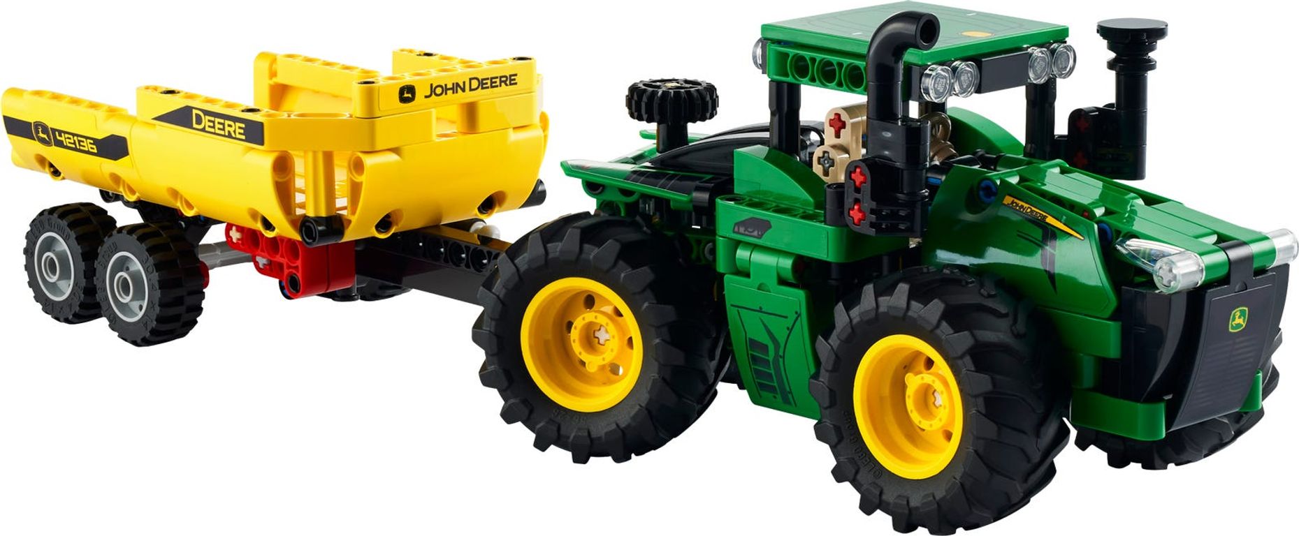 LEGO® Technic John Deere 9620R 4WD Tractor componenten