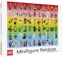 Minifigure Rainbow 1,000-Piece Puzzle