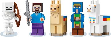 LEGO® Minecraft The Trading Post minifigures
