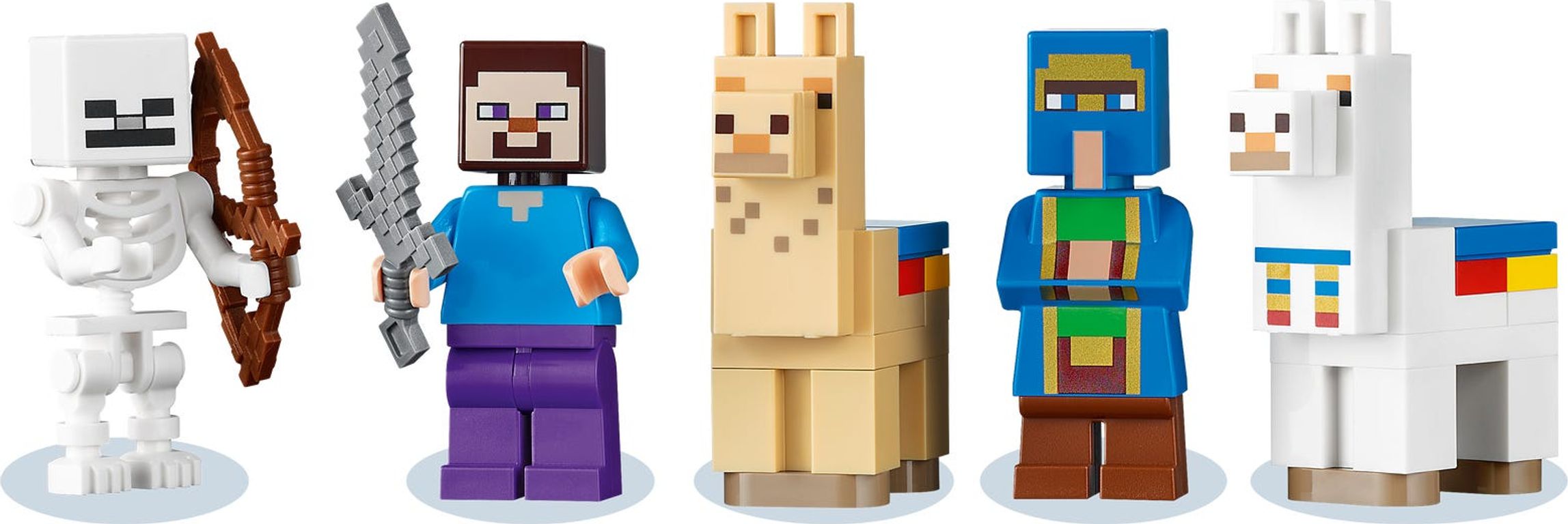 LEGO® Minecraft Der Handelsplatz minifiguren