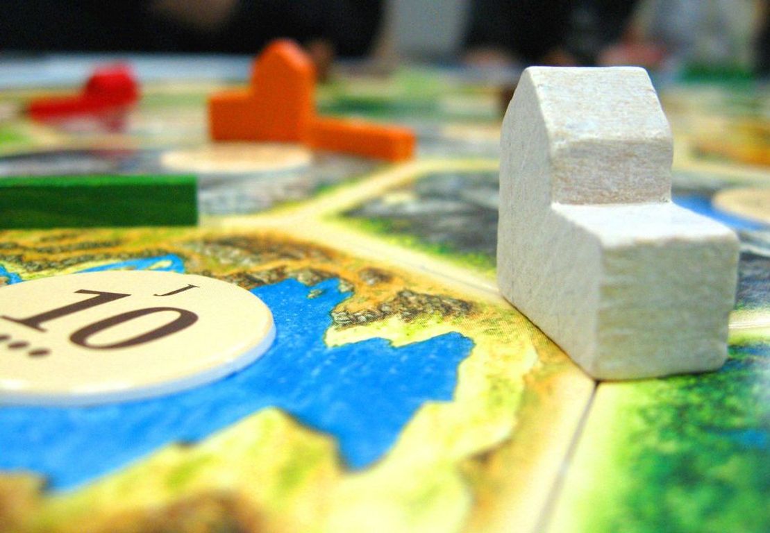 Catan components