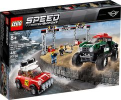 LEGO® Speed Champions Rallyeauto 1967 Mini Cooper S und Buggy 2018 Mini John Cooper Works