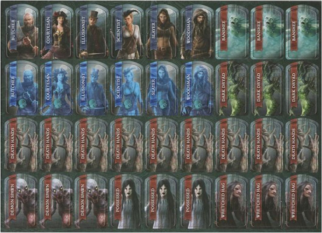 Folklore: The Affliction – Dark Tales Expansion cartes