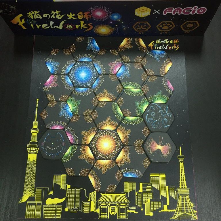 Fireworks game board