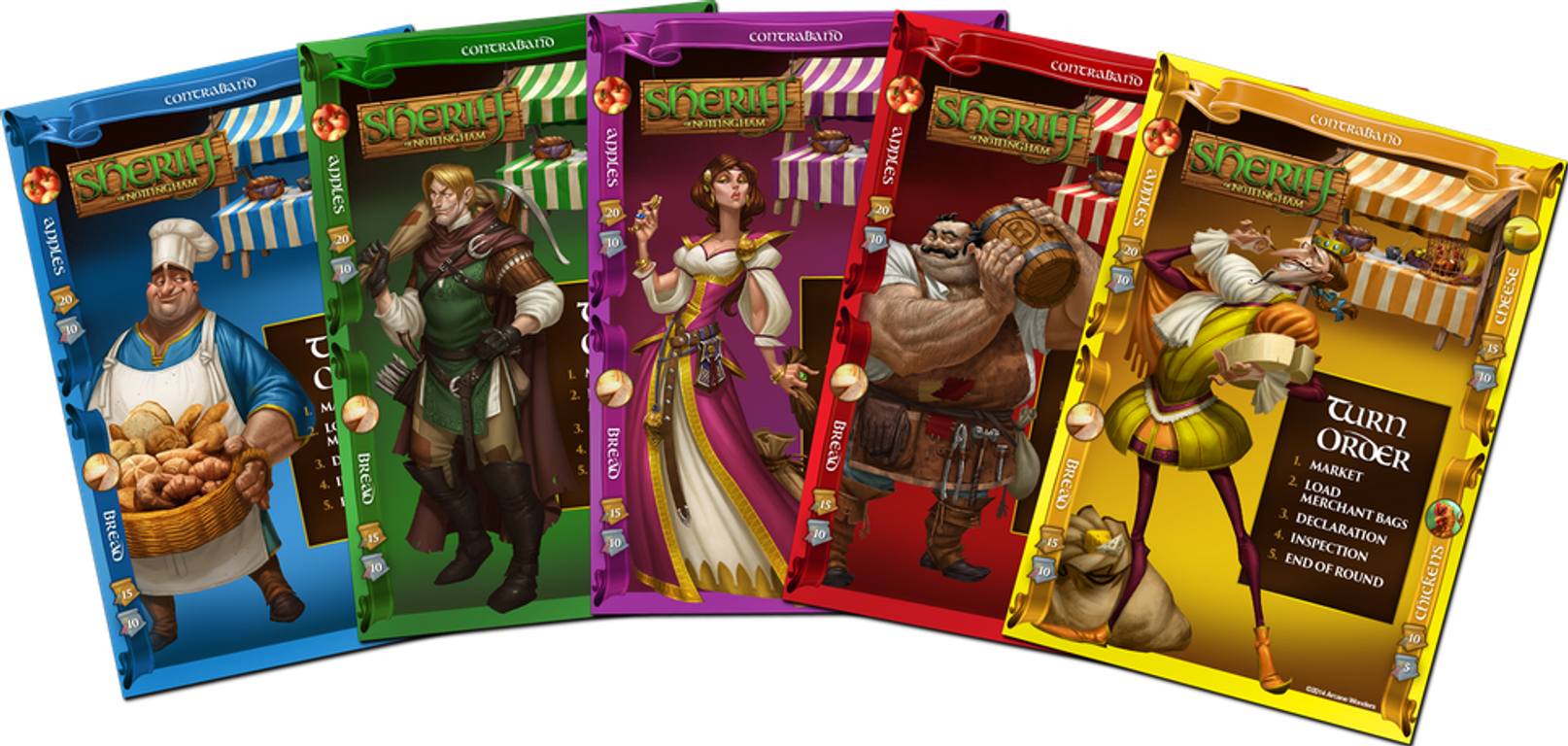 Sheriff of Nottingham cards