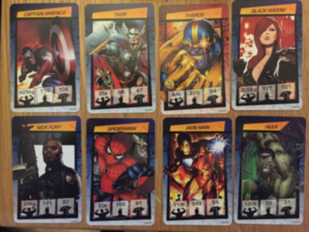 Cardline: Marvel cards