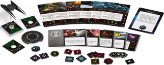 Star Wars: X-Wing (Second Edition) – TIE/vn Silencer Expansion Pack componenten