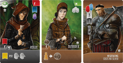 Paladines del Reino del Oeste: Ciudad de Coronas cartas