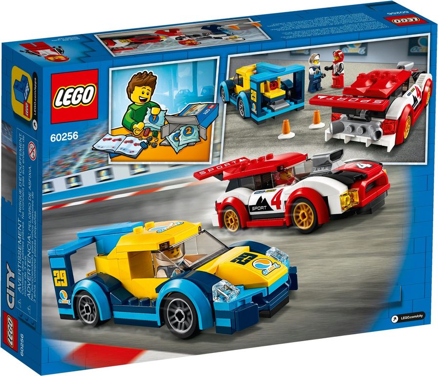 LEGO® City Racing Cars back of the box