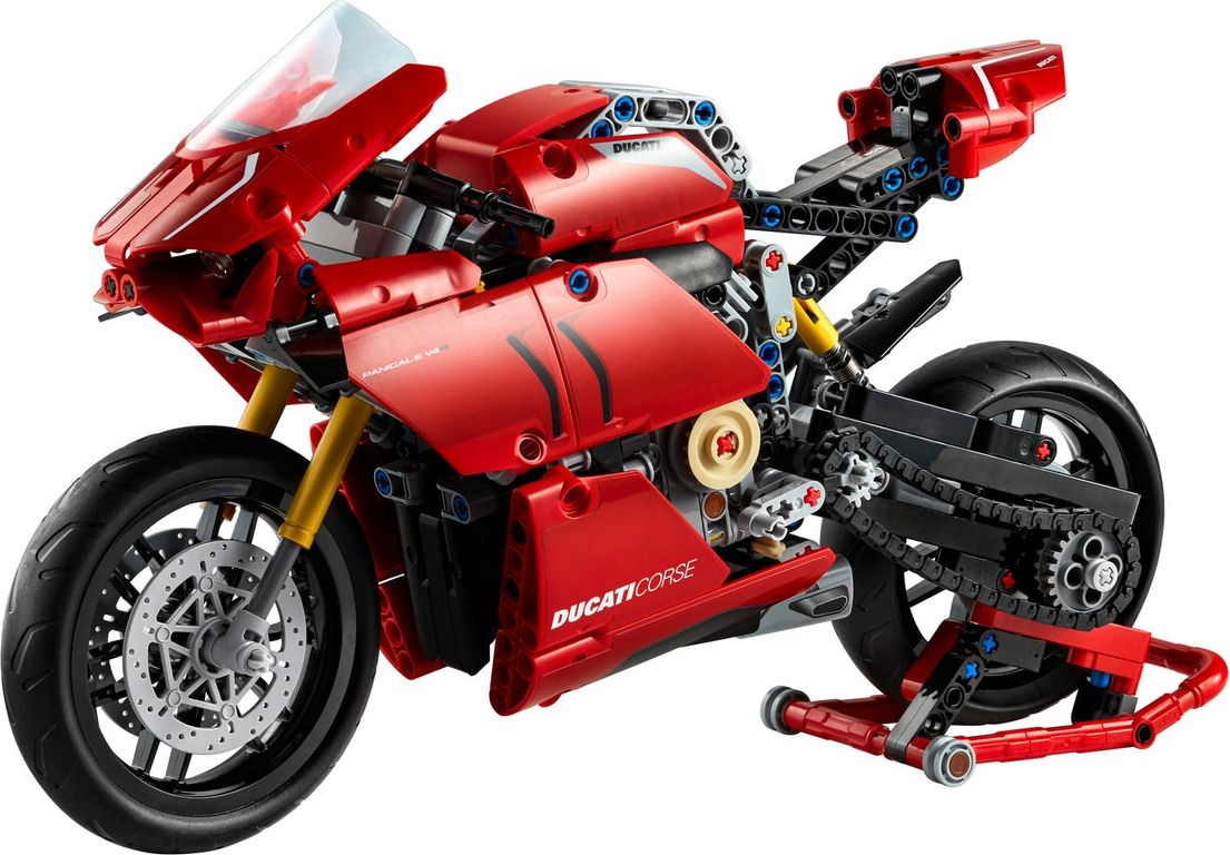 LEGO® Technic Ducati Panigale V4 R components