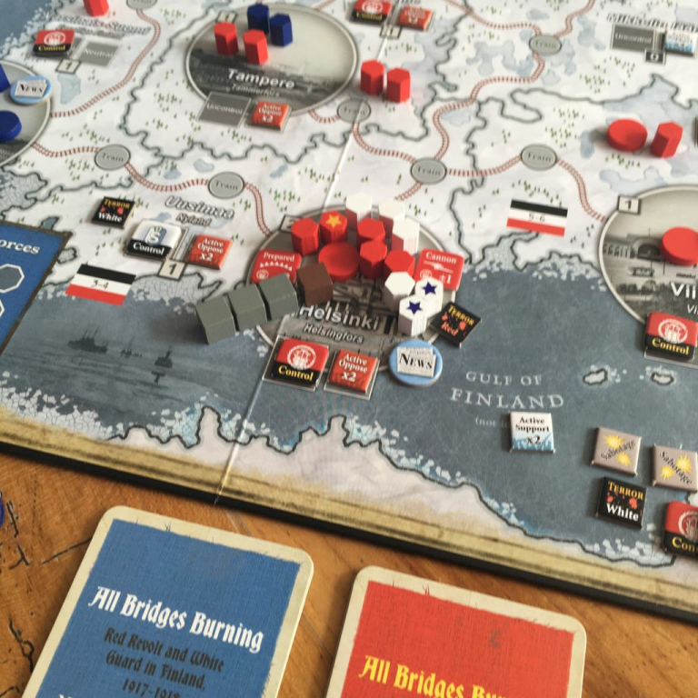 All Bridges Burning: Red Revolt and White Guard in Finland, 1917-1918 gameplay