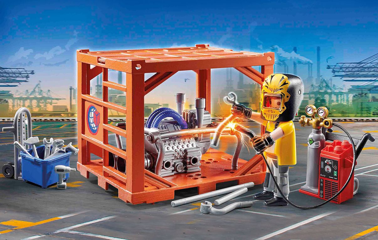 Playmobil® City Action Container Manufacturer gameplay
