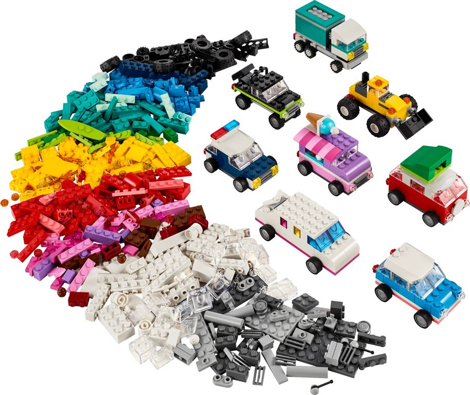 LEGO® Classic Les véhicules créatifs composants