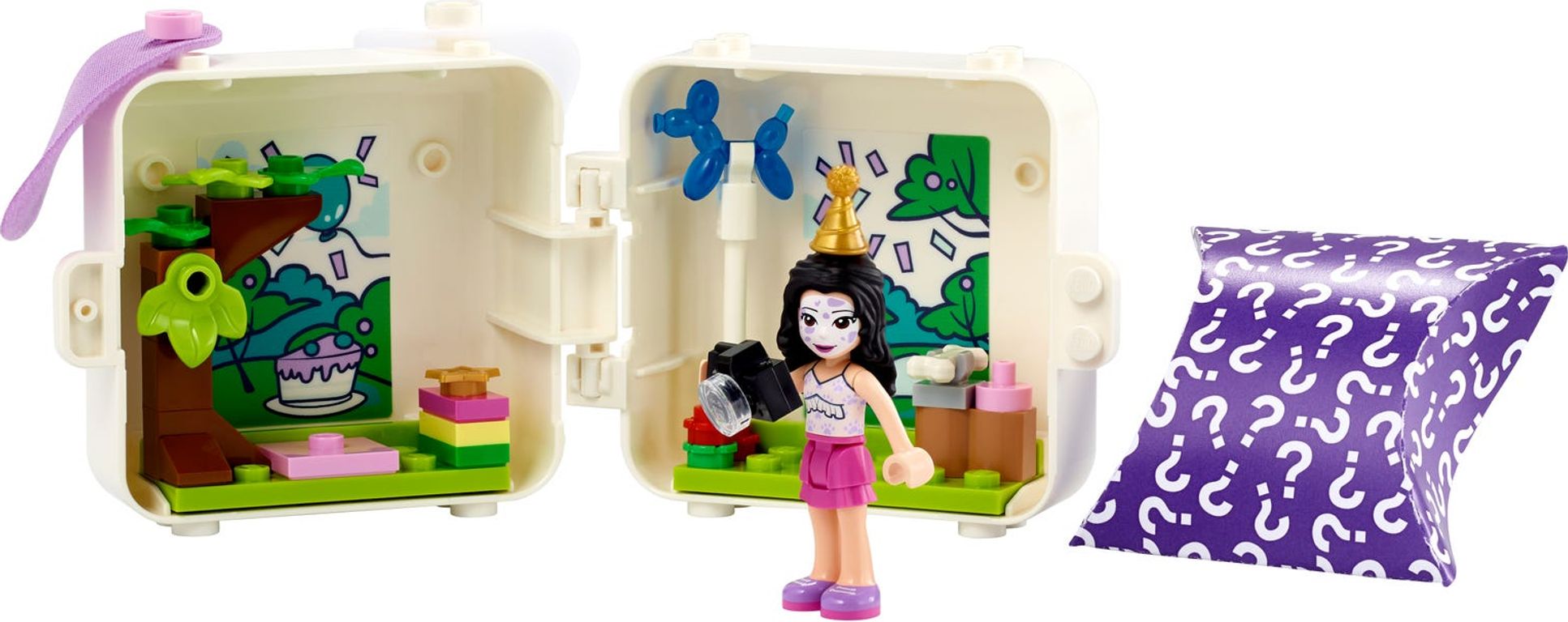 LEGO® Friends Emma's Dalmatian Cube components