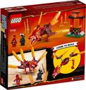 LEGO® Ninjago Le dragon de feu de Kai dos de la boîte