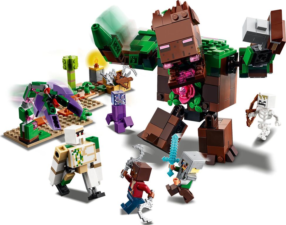 LEGO® Minecraft Die Dschungel Ungeheuer spielablauf