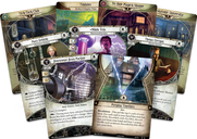 Arkham Horror: The Card Game – Machinations Through Time: Scenario Pack kaarten