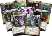 Arkham Horror: Das Kartenspiel – Machenschaften in der Zeit: Szenario-Pack karten