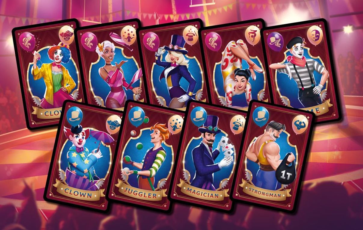 Circus cartas