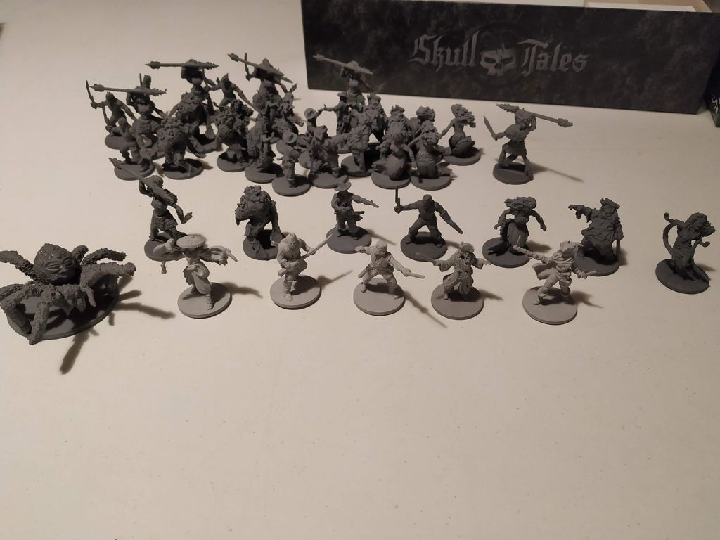 Skull Tales: Full Sail! – Mega-Expansion miniaturen