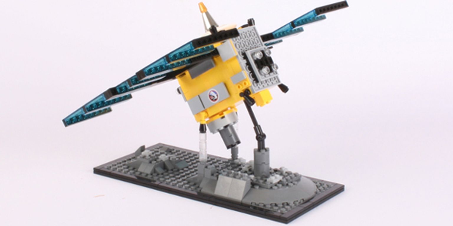 LEGO® Ideas Hayabusa components