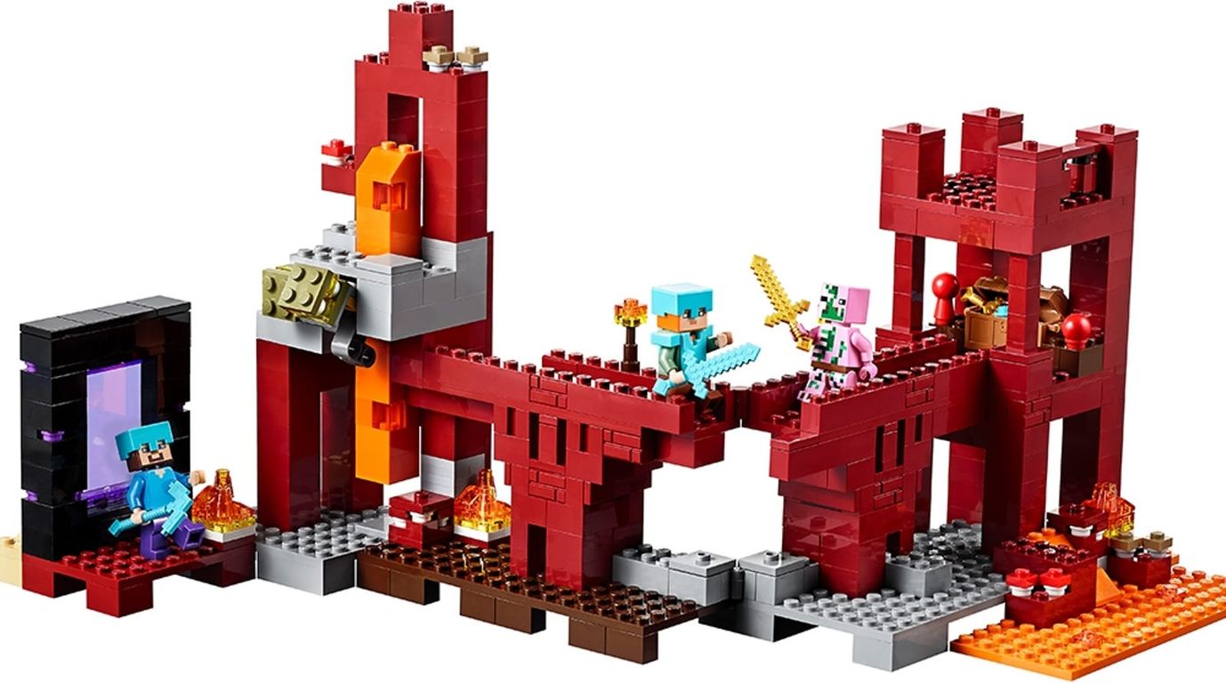 LEGO® Minecraft Het Netherfort speelwijze