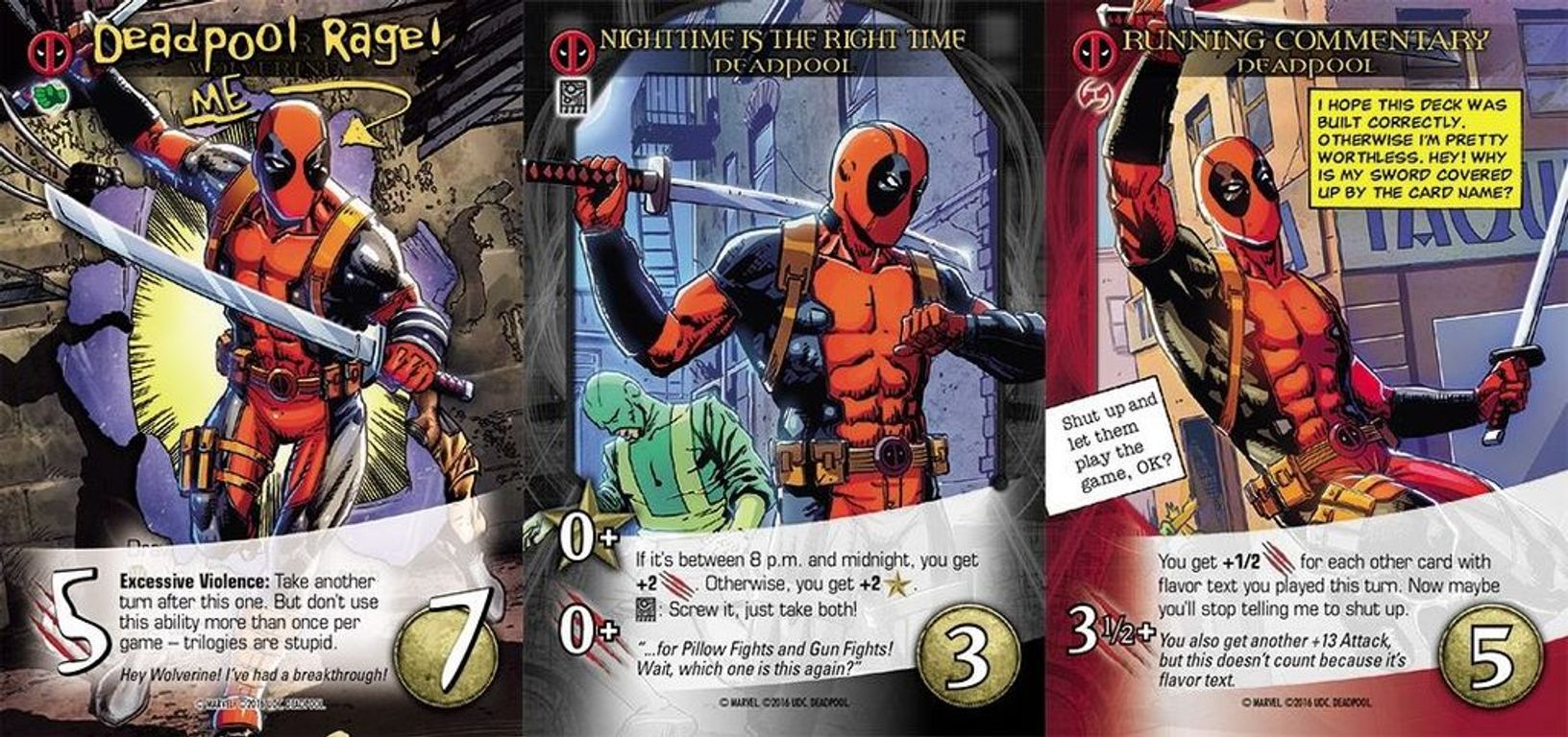 Legendary: Deadpool cards