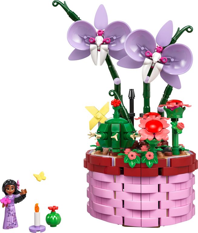 LEGO® Disney Isabela's Flowerpot components