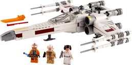 LEGO® Star Wars Caza Ala-X de Luke Skywalker partes