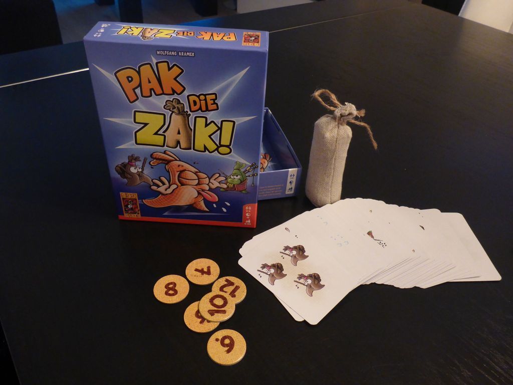 Pak die zak! componenten