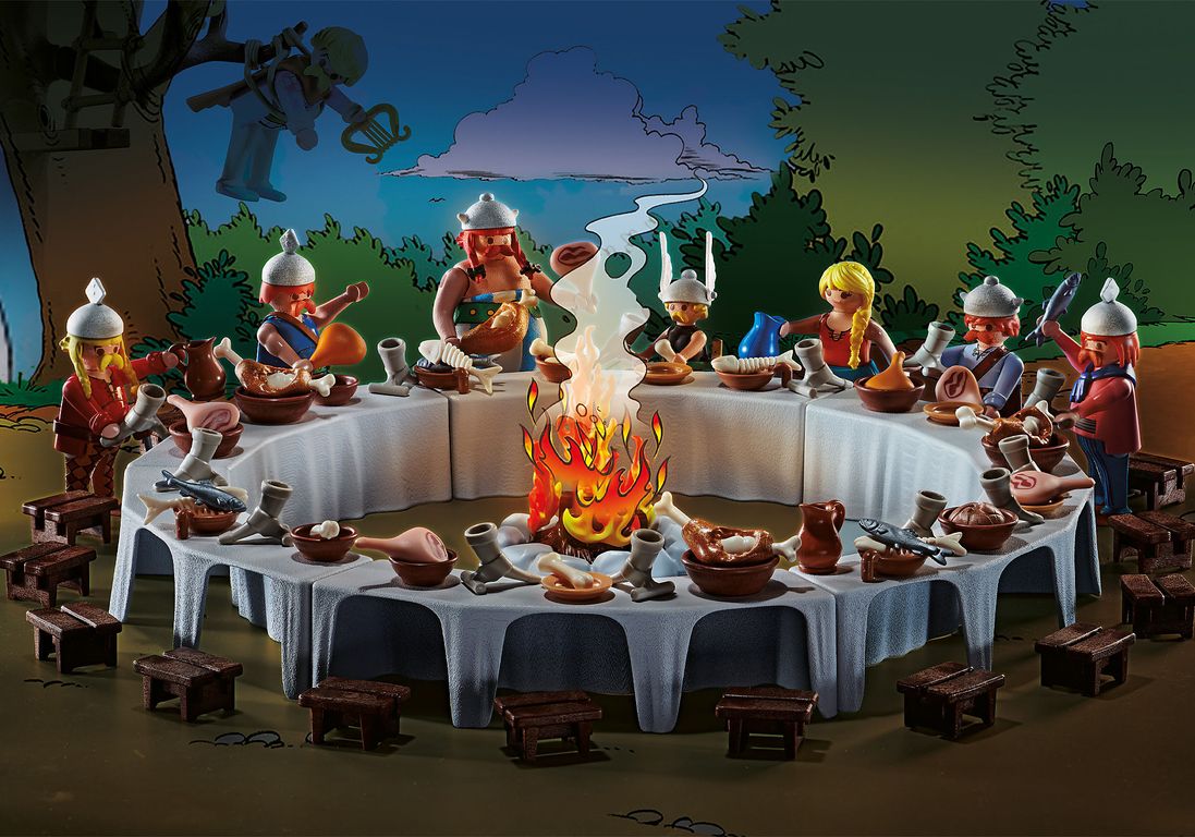 Playmobil® Asterix Asterix : The village banquet minifigures
