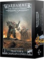 Warhammer: The Horus Heresy - Legiones Astartes Legion Cataphractii Praetor & Chaplain Consul