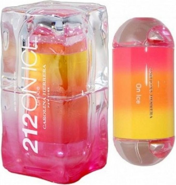 Carolina Herrera 212 on Ice Eau de toilette box