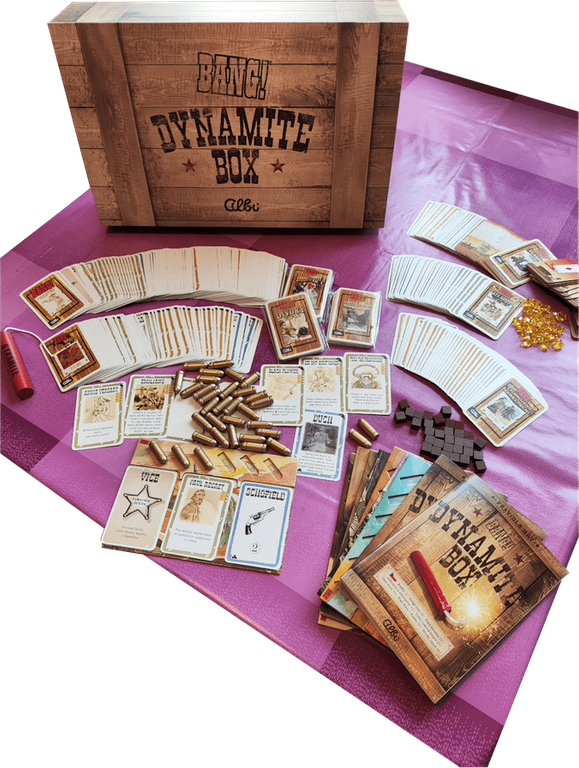 BANG! Dynamite Box komponenten