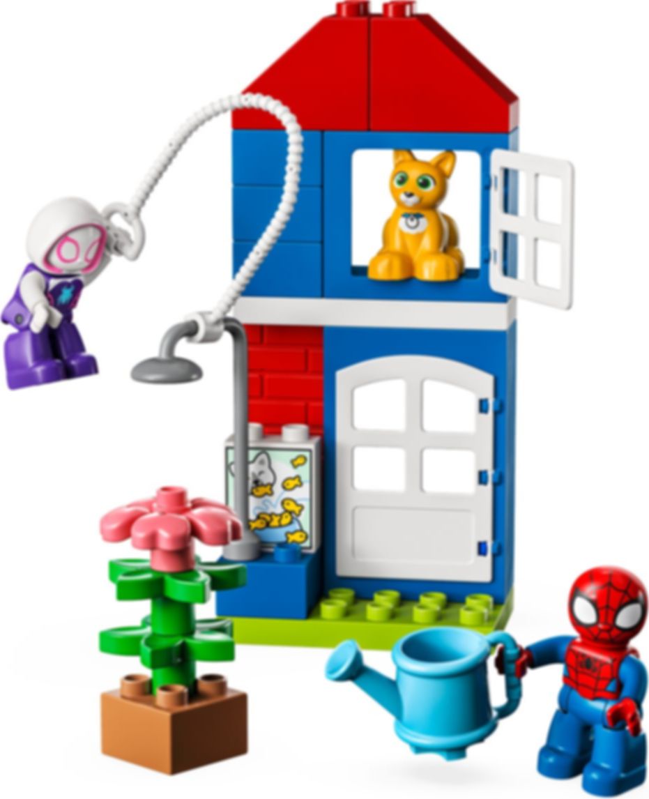 LEGO® DUPLO® Spider-Mans huisje speelwijze