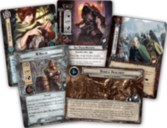 The Lord of the Rings: The Card Game – Trouble in Tharbad cards