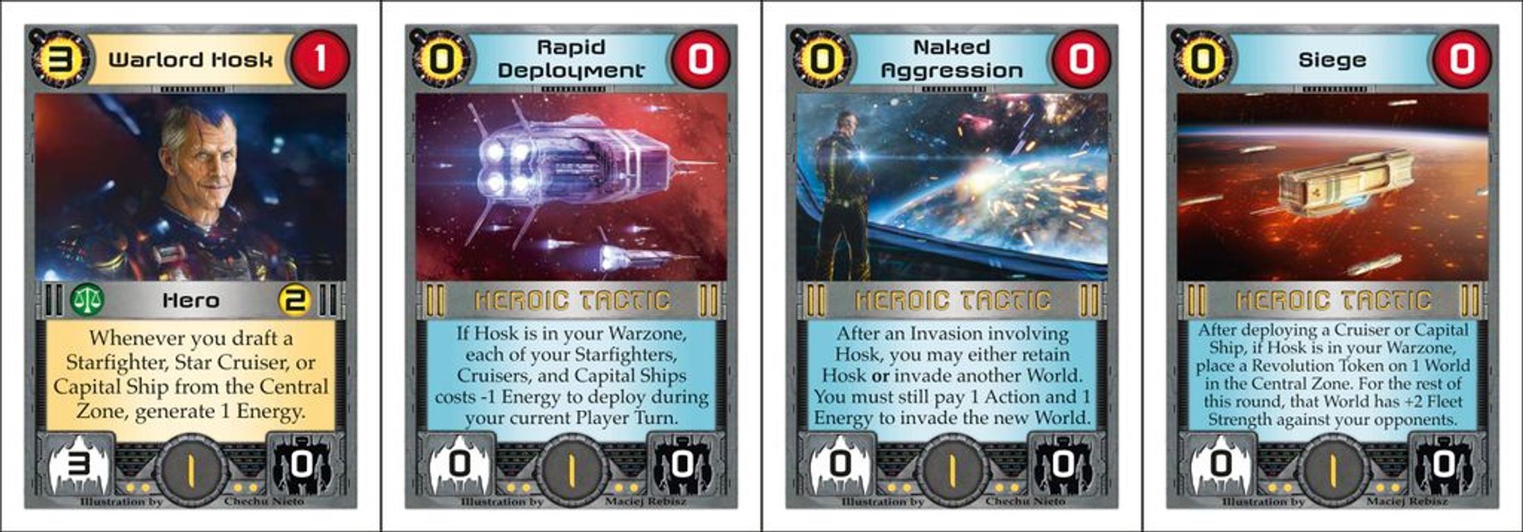 Core Worlds: Revolution carte